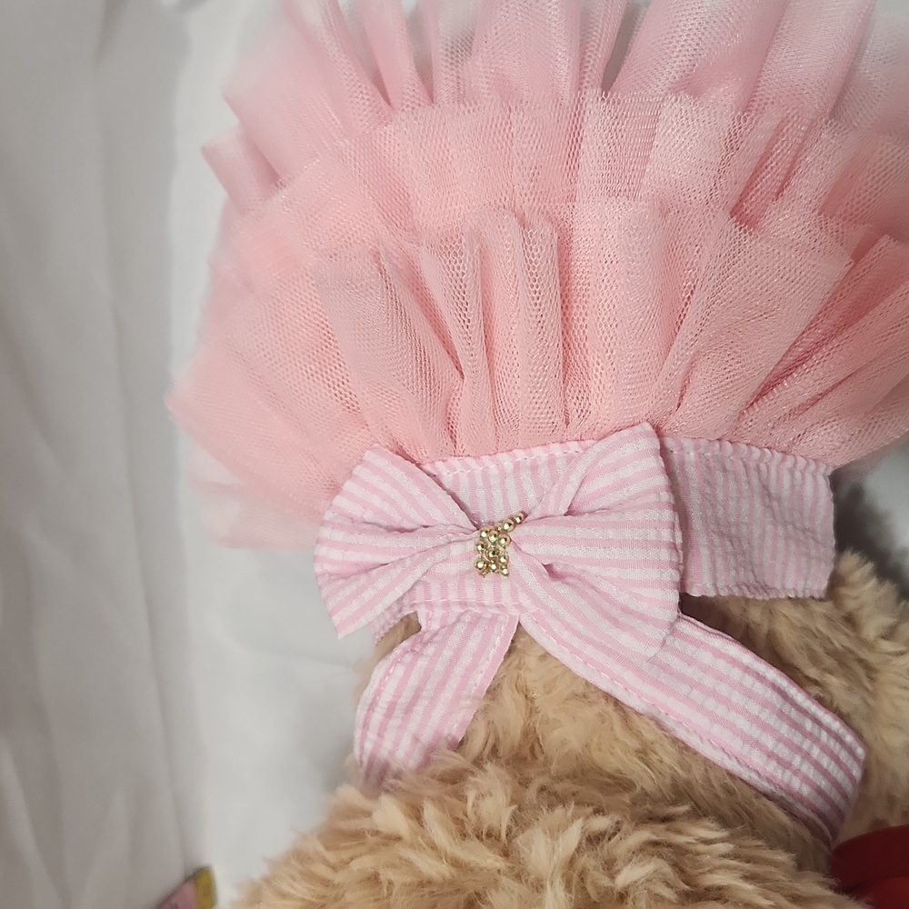 Pink Ruffled Dog Dress - Picture 7 of 8